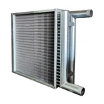 Vario vamzdžių oras – vanduo plokštelinė šilumokaičio ritė, skirta ŠVOK sistemai